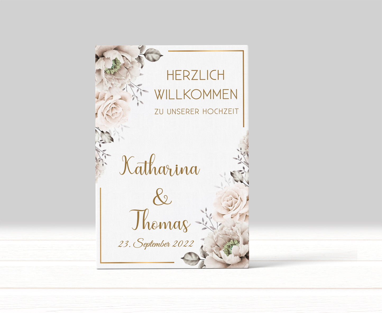 Willkommensschild Hochzeitsschild Hochzeit Poster Hochzeitsgescehenk
