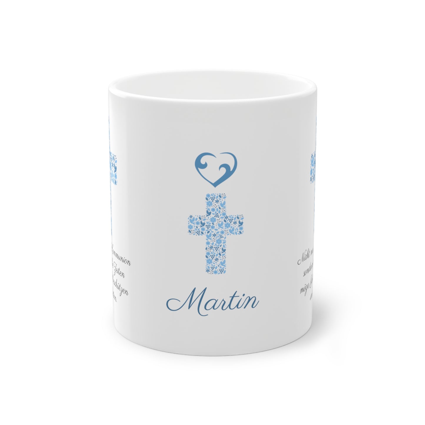 Tasse mit Name Kommunionsgeschenk für Mädchen Junge
