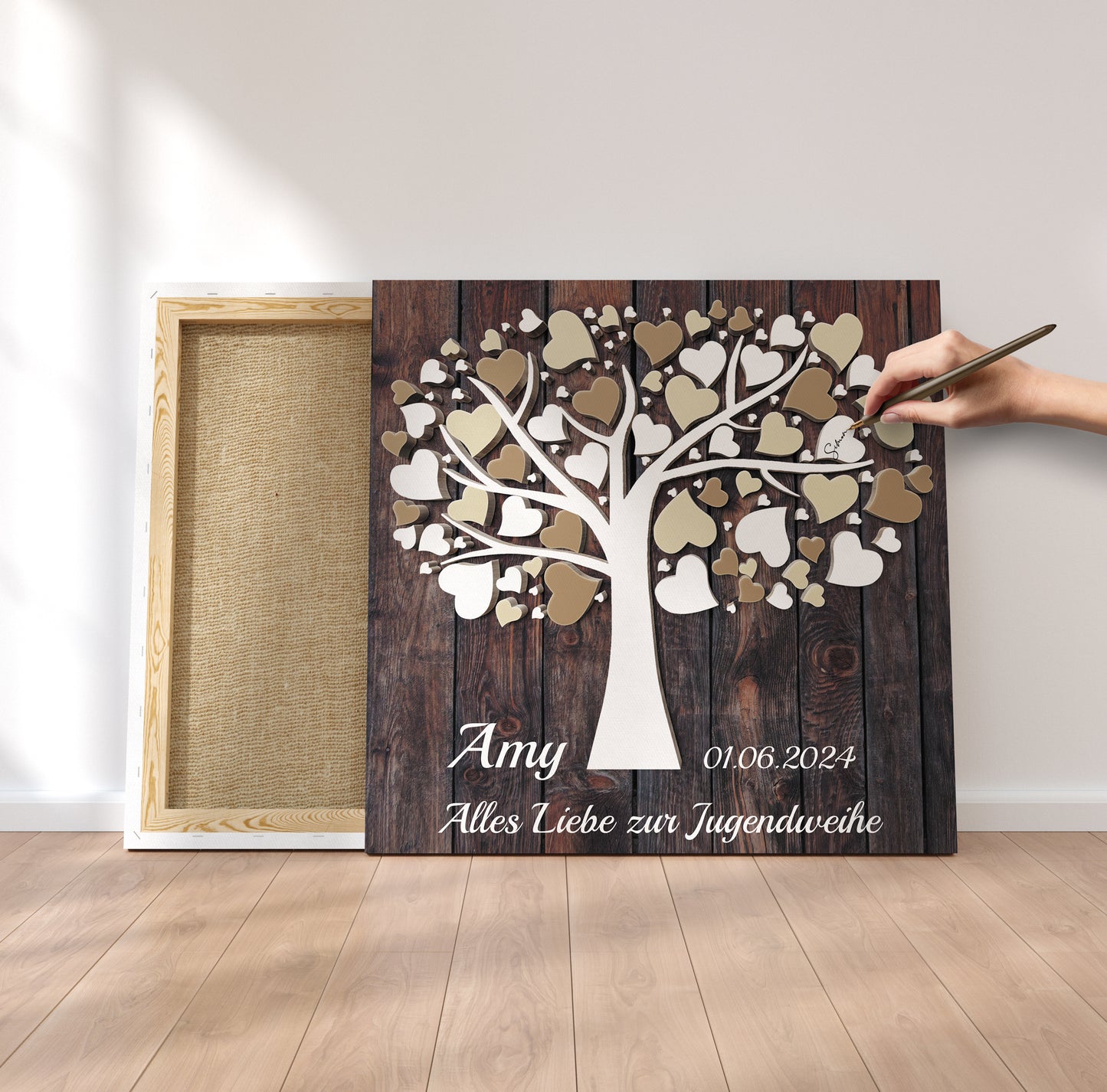 Jugendweihe Geschenk Gästebuch für Mädchen Junge