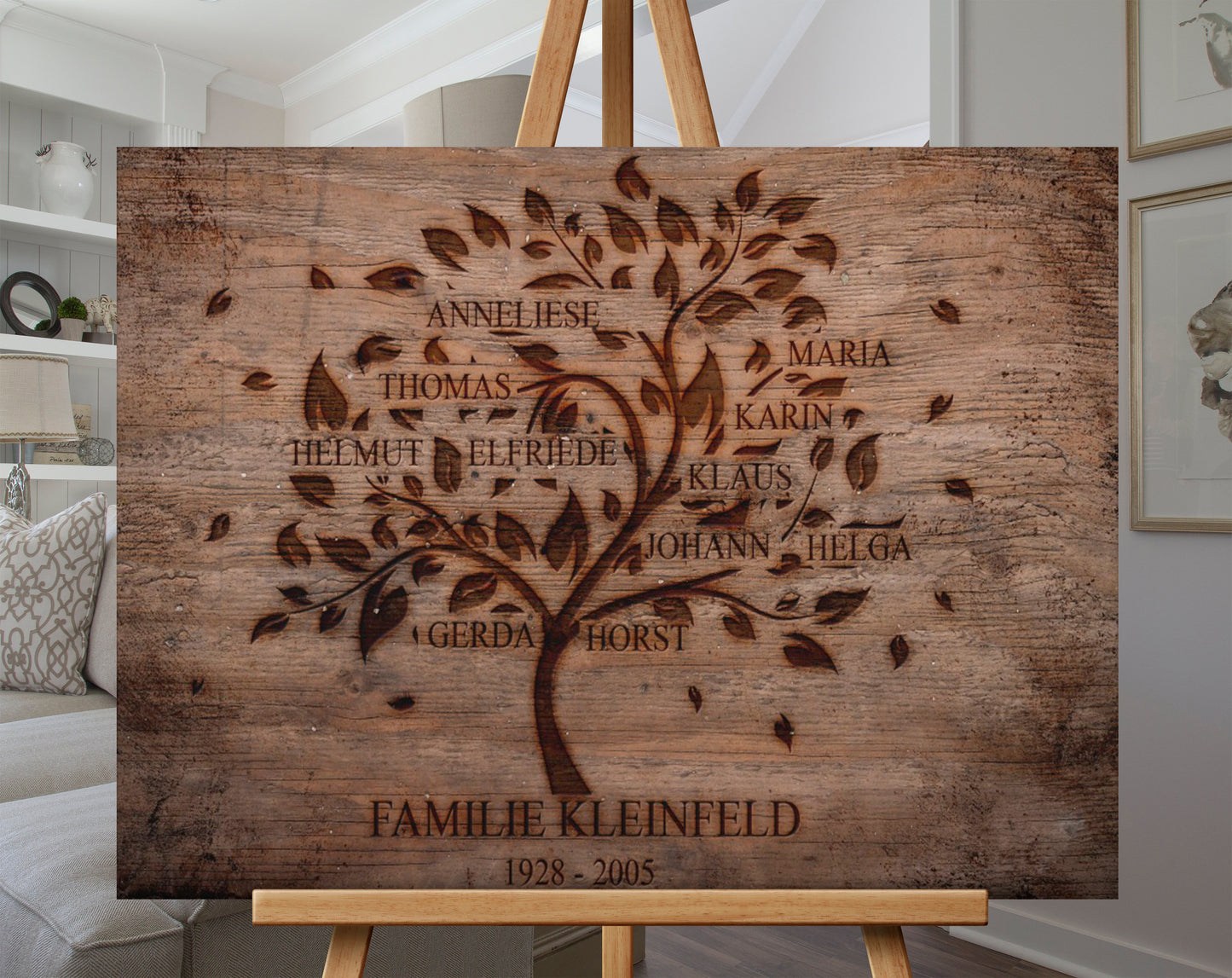 Stammbaum Familienstammbaum Geburtstagsgeschenk