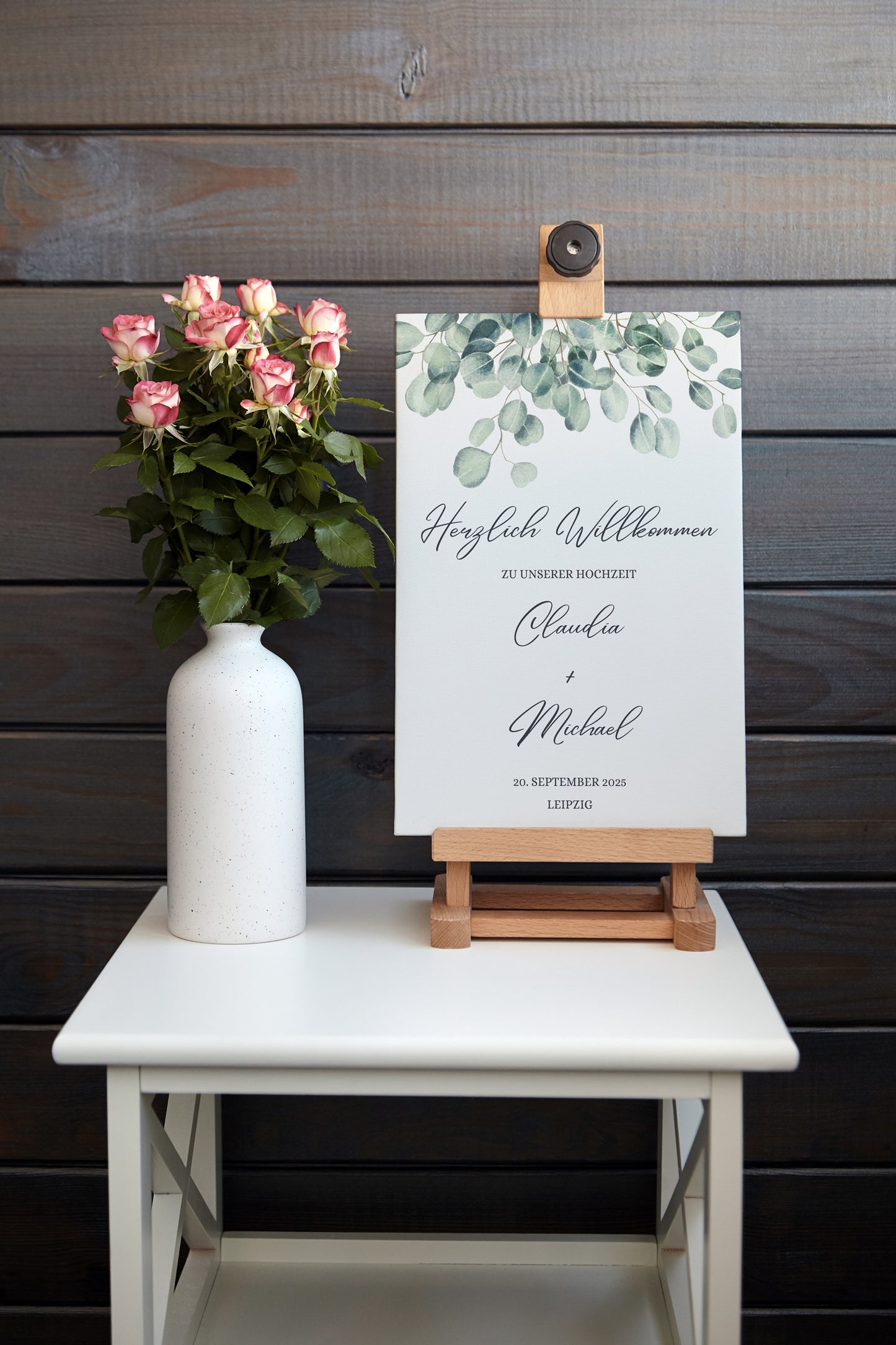 Eukalyptus nr.4 Hochzeitsschild Hochzeit Poster Hochzeitsgeschenk