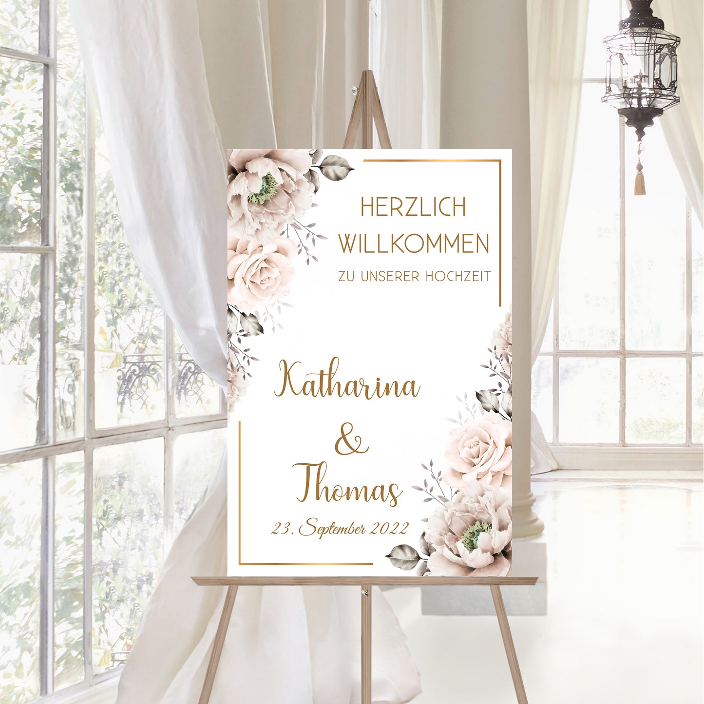Willkommensschild Hochzeitsschild Hochzeit Poster Hochzeitsgescehenk