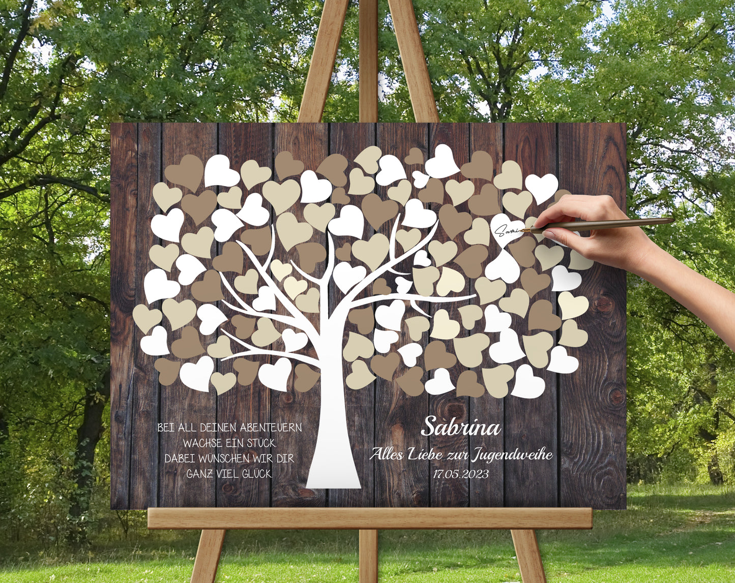 Jugendweihe Geschenk Gästebuch für Mädchen Junge