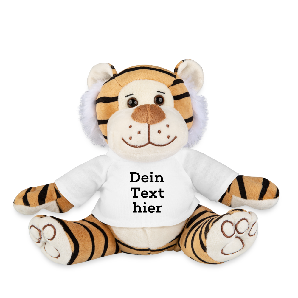 Personalisiertes Kuscheltier Plüschtiger Stofftier - weiß